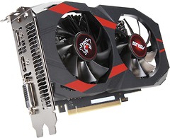 Фото Asus GeForce GTX 1050 Cerberus OC Edition 2GB 1404MHz (CERBERUS-GTX1050-O2G)
