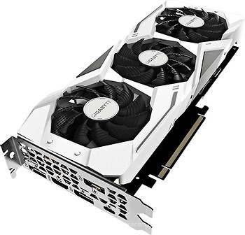 Фото Gigabyte GeForce RTX 2070 Gaming OC White 8GB 1740MHz (GV-N2070GAMINGOC WHITE-8GC)