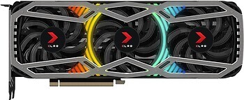 Фото PNY GeForce RTX 3070 Ti XLR8 Gaming Revel Epic-X RGB Triple Fan 8GB 1575MHz (VCG3070T8TFXPPB1)