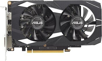 Фото Asus GeForce GTX 1650 Dual OC D6 V2 4GB 1620MHz (DUAL-GTX1650-O4GD6-P-V2)