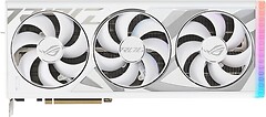 Фото Asus GeForce RTX 4080 Super ROG Strix White OC Edition 16GB 2670MHz (ROG-STRIX-RTX4080S-O16G-WHITE)
