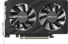 Фото PNY GeForce GTX 1650 Verto Dual Fan 4GB 1410MHz (VCG16514D6DFXPB1)