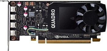 Фото PNY Quadro P1000 4GB 1070MHz (VCQP1000DVIV2-PB)