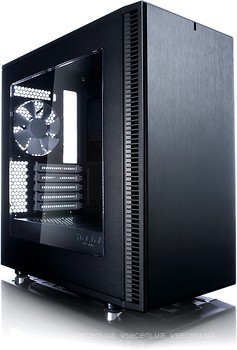 Фото Fractal Design Define Mini C Window Black w/o PSU (FD-CA-DEF-MINI-C-BK-W)