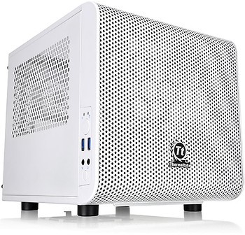 Фото Thermaltake Core V1 Snow Edition White w/o PSU (CA-1B8-00S6WN-01)