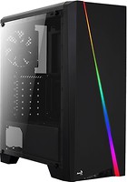 Фото Aerocool PGS-V Cylon RGB Tempered Glass w/o PSU Black