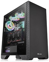 Фото Thermaltake S300 Tempered Glass w/o PSU Black (CA-1P5-00M1WN-00)