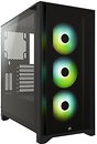 Фото Corsair iCUE 4000X RGB w/o PSU Black (CC-9011204-WW)