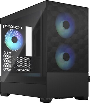 Фото Fractal Design Pop Mini Air RGB TG Clear w/o PSU Black (FD-C-POR1M-06)