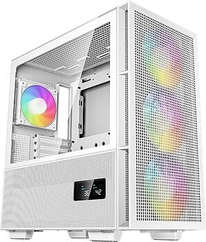 Фото DeepCool Digital Tempered Glass w/o PSU White (R-CH560-WHAPE4D-G-1)