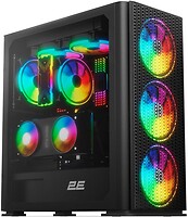 Фото 2E Gaming Vertex Tempered Glass w/o PSU Black (2E-GI01B)