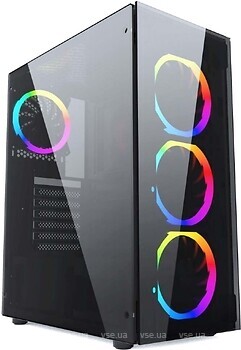 Фото Gembird Fornax 1500 RGB w/o PSU Black (CCC-FC-1500RGB)