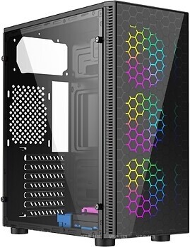Фото Gembird Fornax 500 w/o PSU Black (CCC-FC-500)