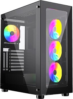 Фото Gembird Fornax X450MAX w/o PSU Black (CCC-FC-X450MAX)