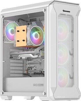 Фото Genesis Irid 505 V2 ARGB w/o PSU White (NPC-1872)