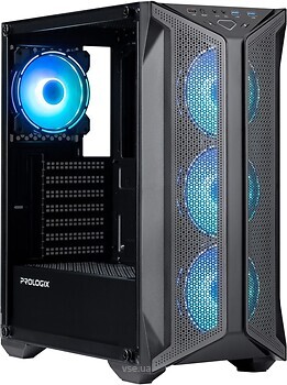 Фото Prologix E119 Tempered Glass&Mesh w/o PSU Black