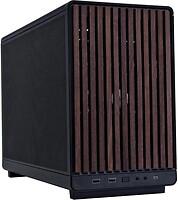 Фото Lian Li A3-mATX w/o PSU Black (Wood Edition) (G99.A3X-WD.00)
