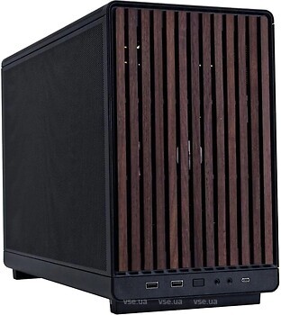 Фото Lian Li A3-mATX w/o PSU Black (Wood Edition) (G99.A3X-WD.00)