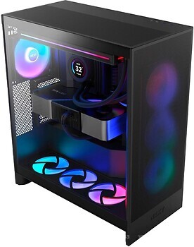 Фото NZXT H7 Flow RGB w/o PSU Matte Black (CM-H72FB-R1)