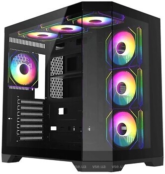 Фото GameMax Hype-A with window w/o PSU Black