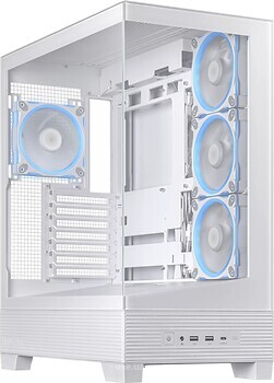 Фото Asus A31 Plus Tempered Glass w/o PSU White (90DC00R3-B19000)