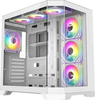 Фото GameMax Hype-A with window w/o PSU White