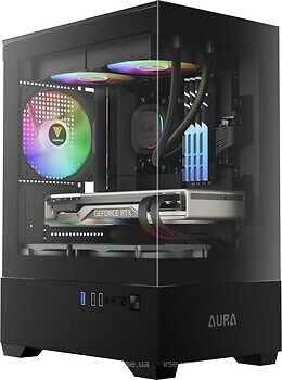 Фото Gamdias AURA GC9M ARGB w/o PSU Black (4711514502527)