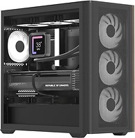 Фото Aerocool D301A-G-BK-V2 w/o PSU Black (ACCS-DS03043.11)