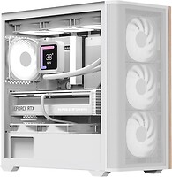Фото Aerocool D301A-G-WT-V2 w/o PSU White (ACCS-DS03043.21)