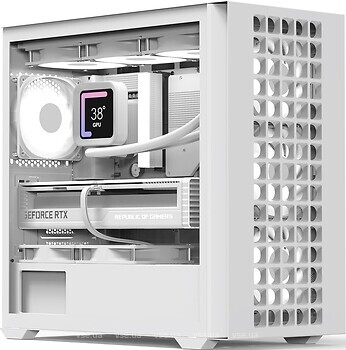Фото Aerocool D302A-G-WT-V1 w/o PSU White (ACCS-DS04043.21)