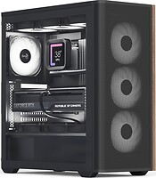 Фото Aerocool D501A-G-BK-V2 w/o PSU Black (ACCM-DS01043.11)