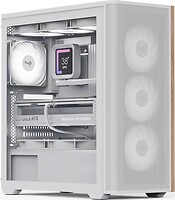 Фото Aerocool D501A-G-WT-V2 w/o PSU White (ACCM-DS01043.21)