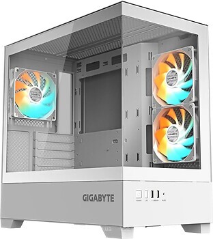 Фото Gigabyte C201 Panoramic w/o PSU Ice (GB-C201PI)
