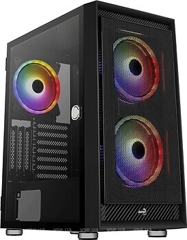 Фото Aerocool Graphite w/o PSU Black (Graphite-G-BK-V2)
