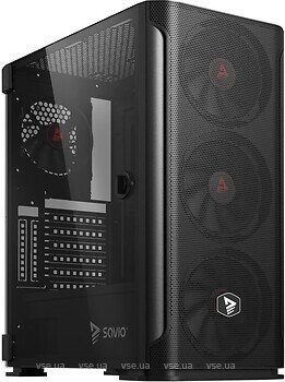 Фото Savio Shadow X2 Mesh w/o PSU Black