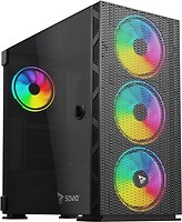 Фото Savio Raptor X1 ARGB w/o PSU Black