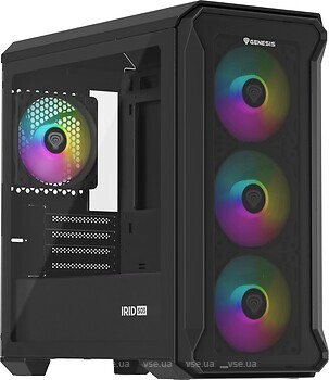 Фото Genesis Irid 503 V2 ARGB w/o PSU Black (NPC-1559)