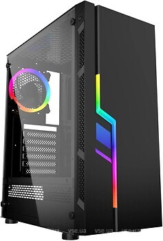 Фото Gembird Fornax 2000 RGB w/o PSU Black (CCC-FC-2000)