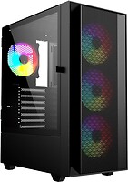 Фото Gembird Fornax 4000 ARGB w/o PSU Black (CCC-FC-4000)