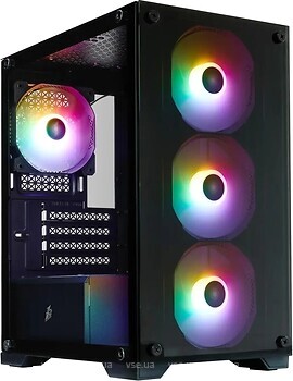 Фото 1stPlayer X2-M-BK-4F7 w/o PSU Black