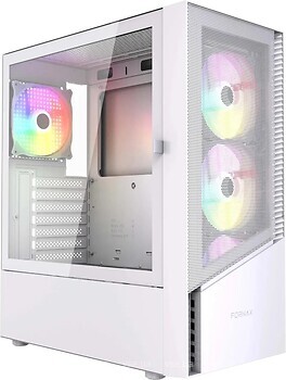 Фото Gembird Fornax 4300 ARGB w/o PSU White (CCC-FC-4300W)