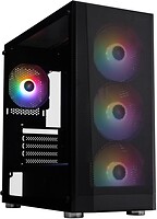 Фото 1stPlayer FD5-M-BK-4F1 Color LED w/o PSU Black