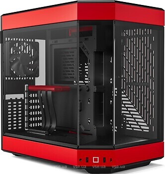 Фото Hyte Y60 w/o PSU Black-Red (CS-HYTE-Y60-BR)
