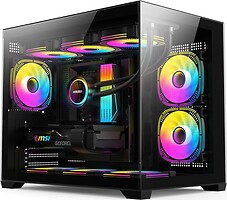 Фото GTL Gaming Abyss w/o PSU Black (GTLN285M)