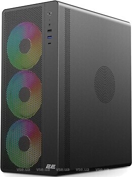 Фото 2E Gaming Credo Plus V510B w/o PSU Black (2E-V510B)