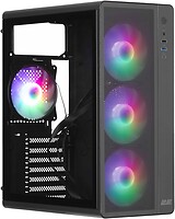 Фото 2E Gaming Credo Plus V510B w/o PSU Black (2E-V510B)
