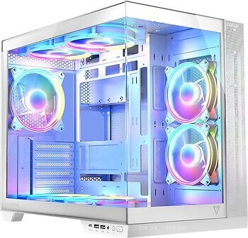 Фото Modecom Volcano Panorama Apex ARGB 7F w/o PSU White