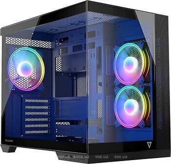 Фото Modecom Volcano Panorama Apex ARGB 3F w/o PSU Grey