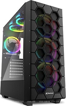 Фото Sharkoon RGB Hex w/o PSU Black (4044951037551)
