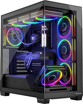 Фото Modecom Volcano Stellar ARGB Midi 8F w/o PSU Black (AT-STELLAR-8F-ARGB-10)